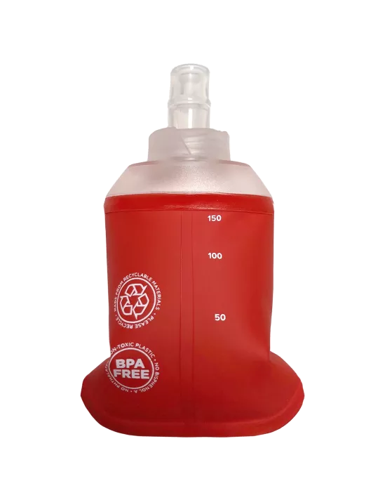 Review: Compressport ErgoFlask 150ml – flask compact pentru geluri homemade, nutriție și curse de anduranță