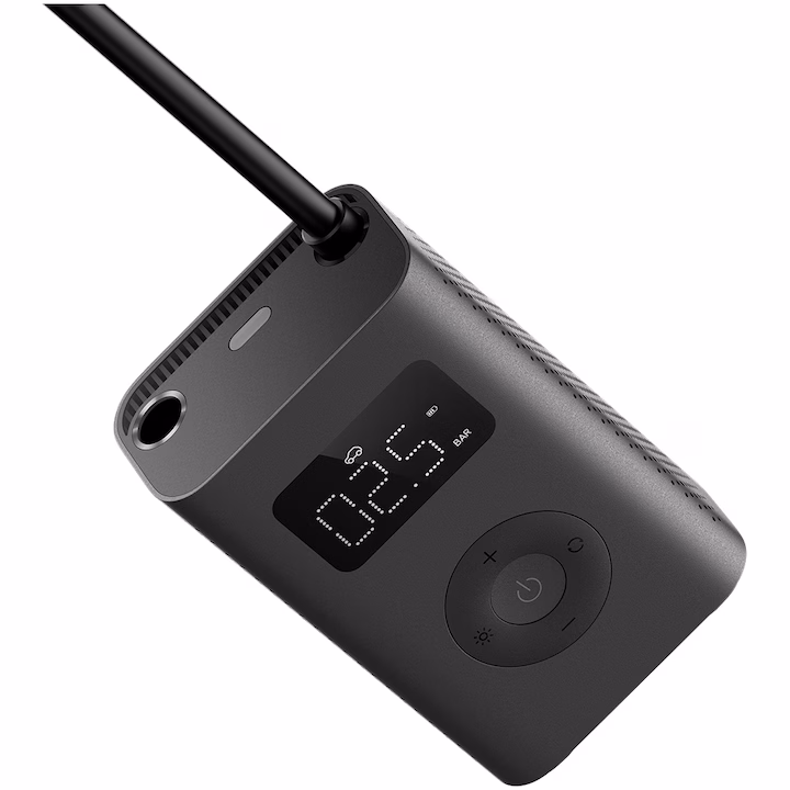 Review: Xiaomi Portable Electric Air Compressor 2 – pompa electrică portabilă care îți salvează turele și timpul